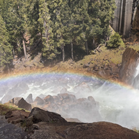 Vernal and Nevada Falls. Yosemite National Park, Day 1. US Southwest Trip Day 13 [POL/ENG].
