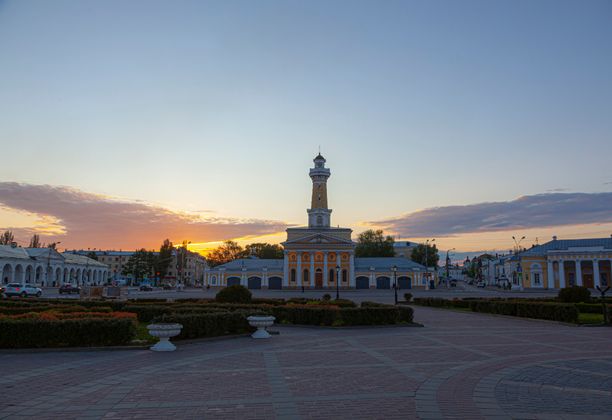 Symbol of the city of Kostroma - fire tower