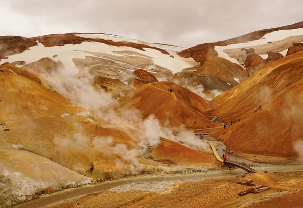 Welcome to Mars: Kerlingarfjöll Mountains.