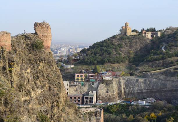 Tbilisi - Georgia: The city where refugees and business men meet.