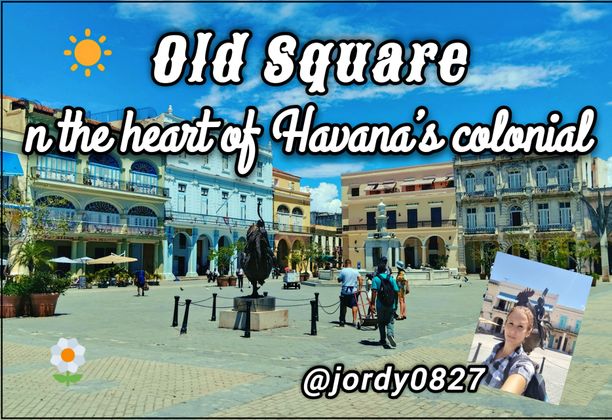 Old Square in the heart of Havana's colonial [EN/ES]