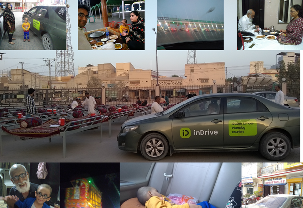 One day trip to meet My Uncle in Sukkur from Karachi: approx. 470 km