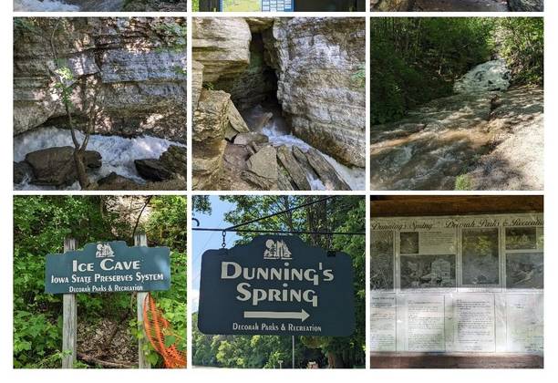 Exploring Dunning’s Spring Park & Ice Cave Decorah Iowa