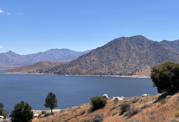 River Kern and Lake Isabella.  Unbearable Lightness of Hiking. US Southwest Trip Day 11 [POL/ENG].