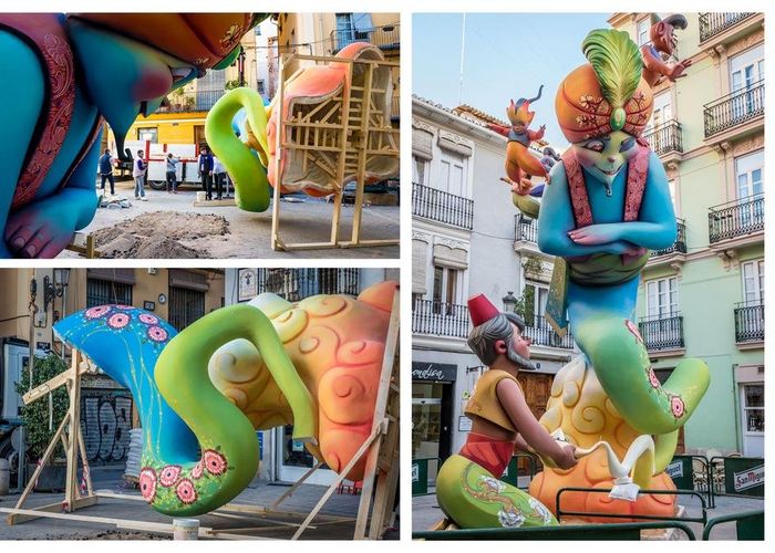 The Story of the Fallas Sculptures in Valencia, Spain