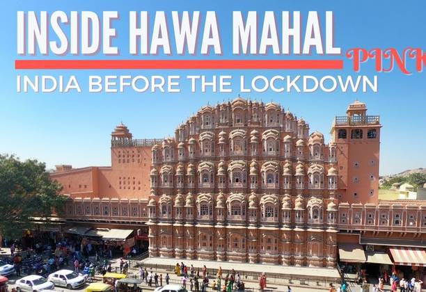 VLOG: Inside Hawa Mahal "The Palace of Winds" | Pink City Jaipur | India Travel