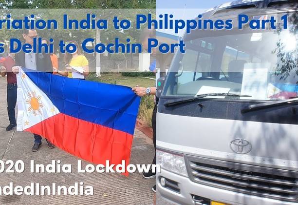 Stranded Filipino Repatriation from India to Philippines Part 1 of 2 | Delhi to Cochin  | May 2020