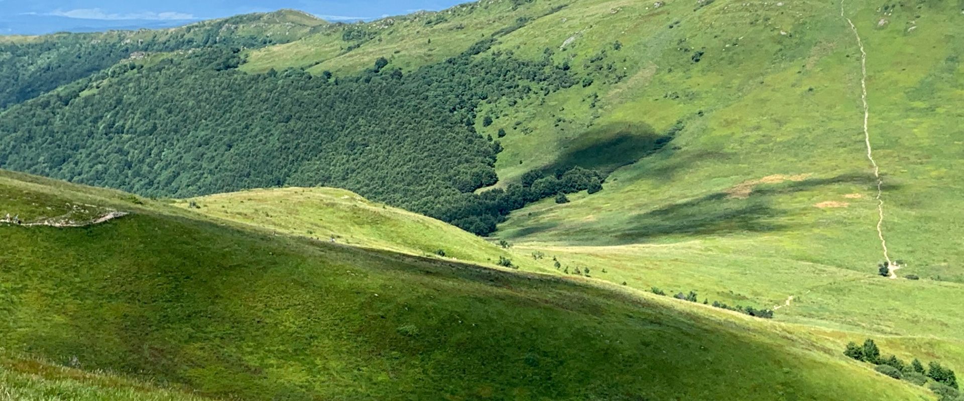 Lipiec 2021 na szlakach. Beskid Śląski i Bieszczady (oraz Góry Sanocko-Turczańskie).