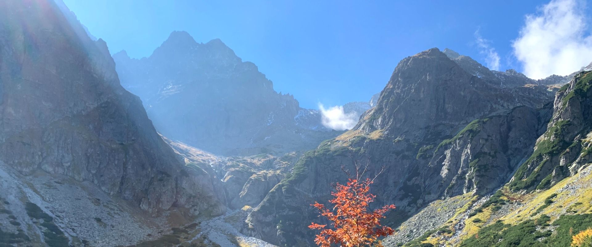 Wrzesień 2021 na szlakach. Diademowy Tour w Beskidzie. Biskupia Kopa i Tatry Wysokie.