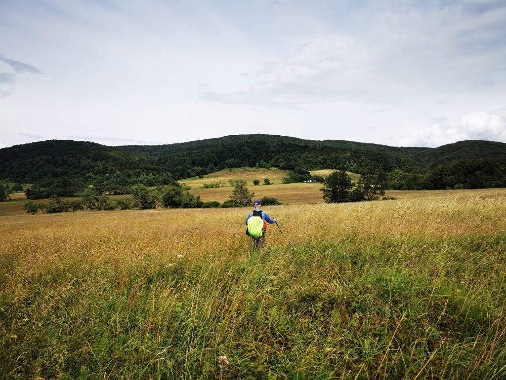 27km i ani jednego turysty. Przełęcz Beskid nad Czeremchą tylko nas. Beskid Niski pełną gębą.