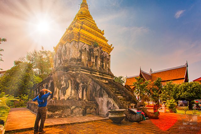 Wat Chiang Mun, you had me at oldest...