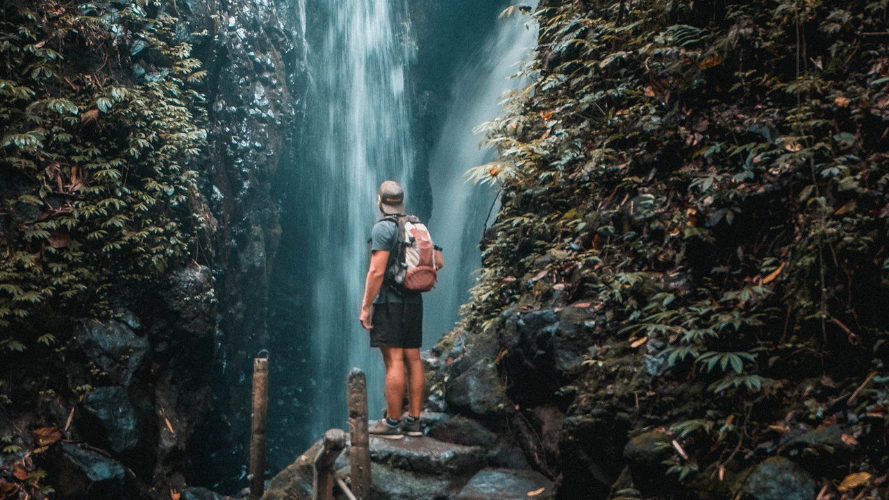 The Gitgit Waterfall