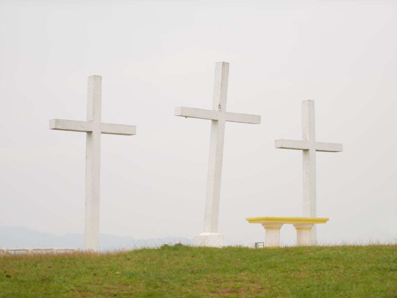 "Tatlong Krus" at the Summit of Mt. Humarap