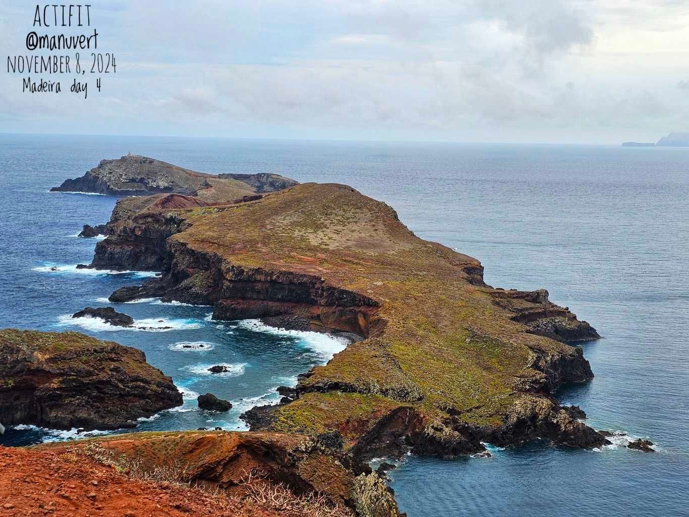 Madeira trip Day 4 - My Actifit Report Card: November 8 2024