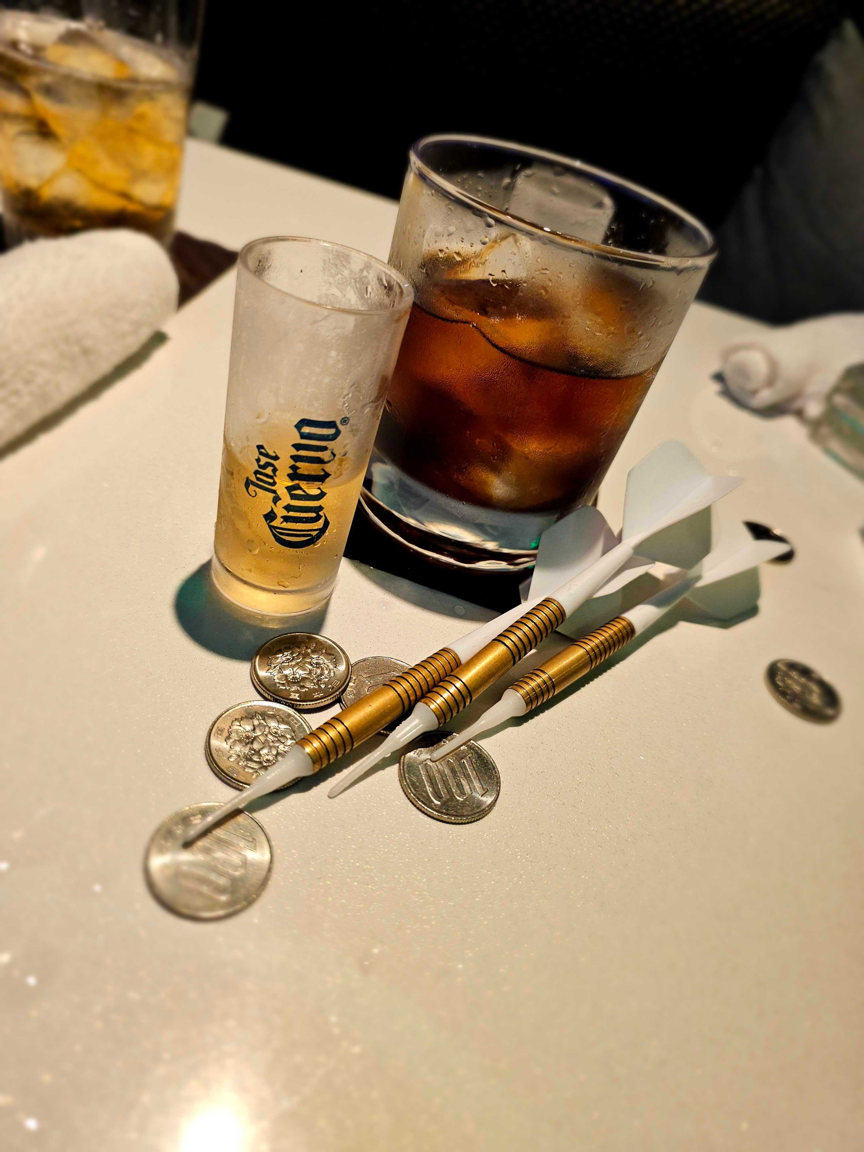 drinks and darts and ... : June 8 2024