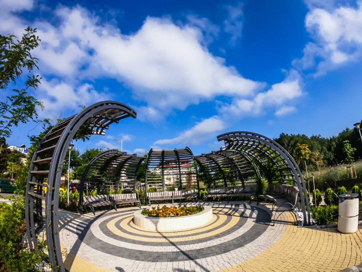 Black sea town Primorsko