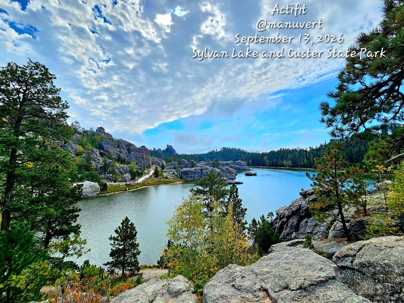 Sylvan Lake and the Black Hills - My Actifit Report Card: September 13 2026