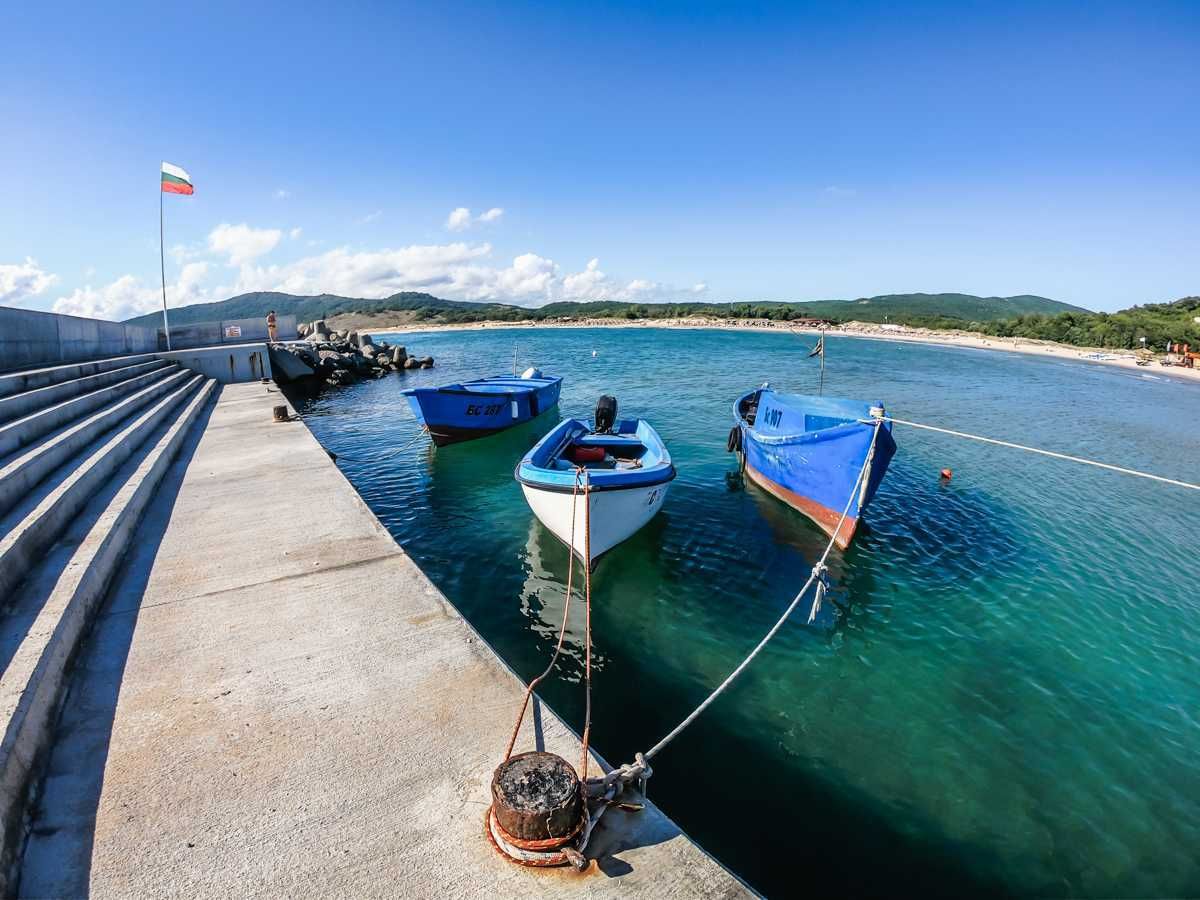 Small Port in Arcutino beach
