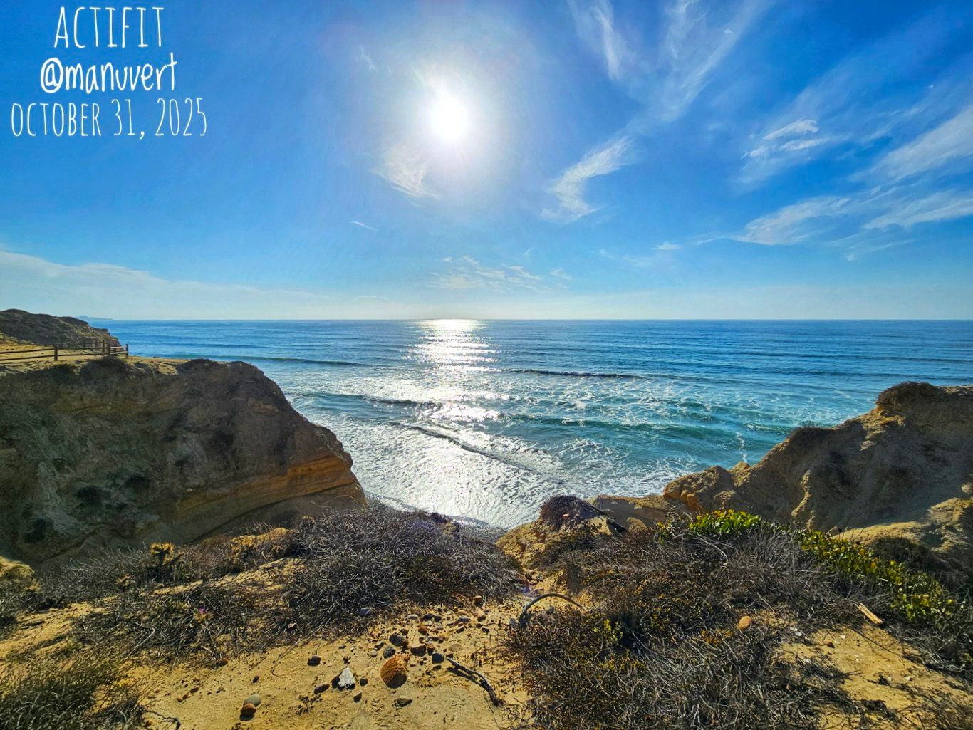 Halloween Hiking around San Diego - My Actifit Report Card: November 1 2025