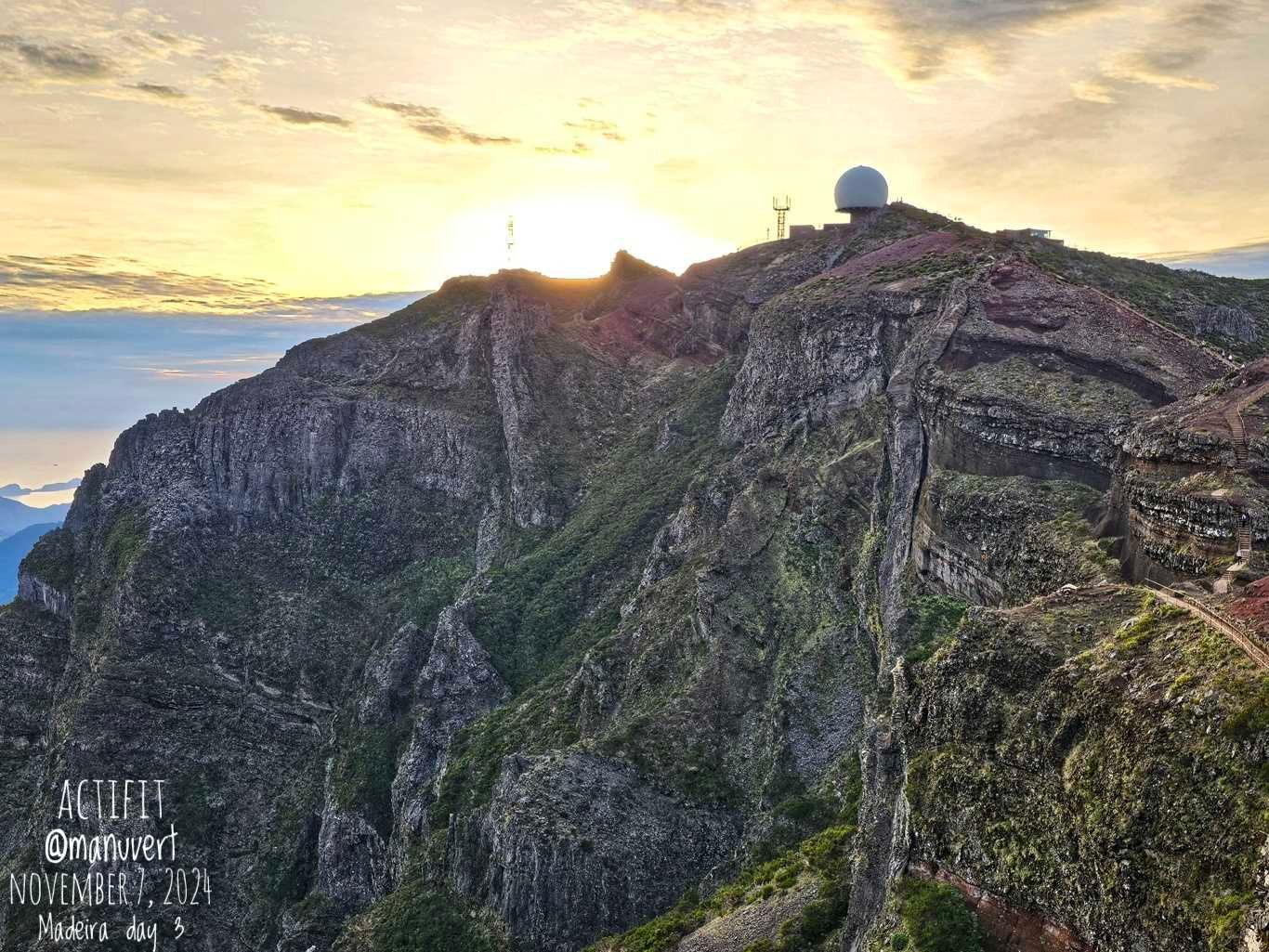 Madeira trip Day 3 -  My Actifit Report Card: November 7 2024