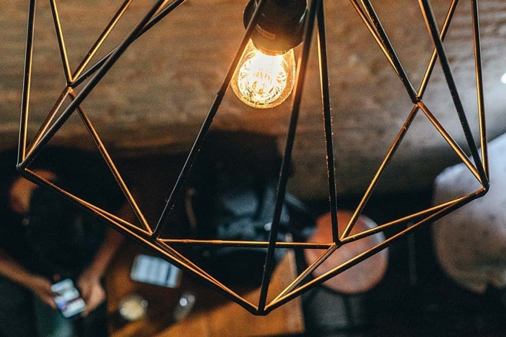 VCR cafe light