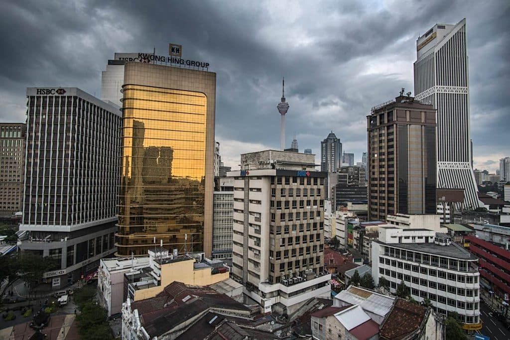 Kuala Lumpur is a huge city