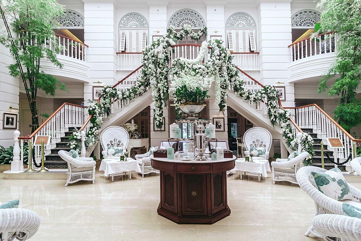 Authors' Lounge Afternoon tea - Bangkok's famous