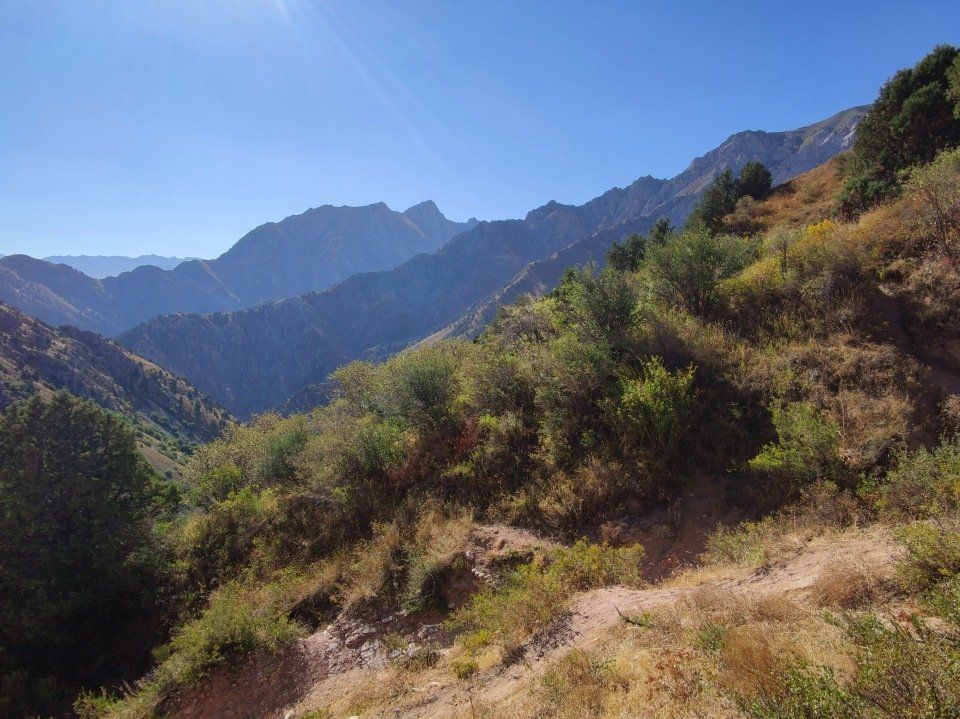 Through the Gulkam gorges, Uzbekistan