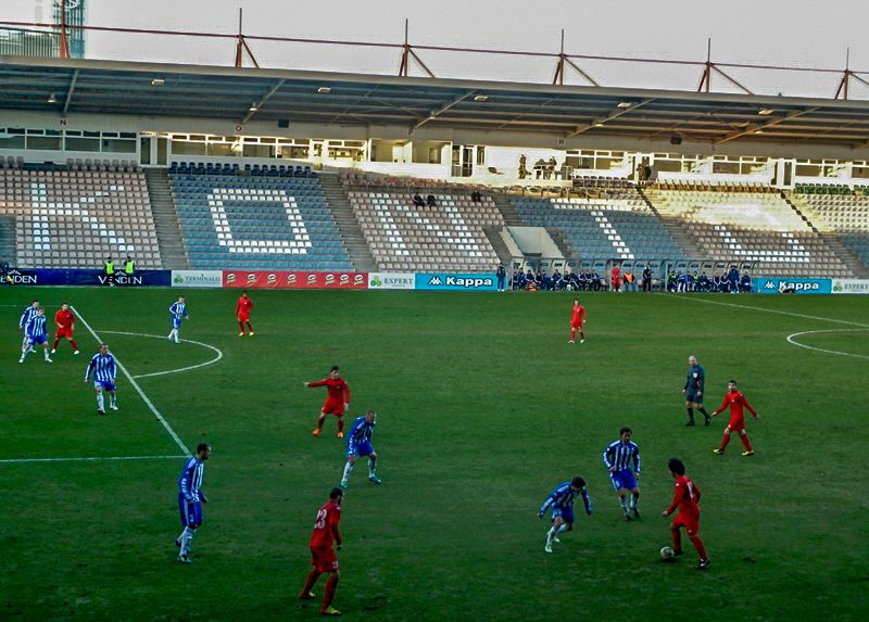 Riga, Latvia - Latvian football - Skonto FC vs Liepajas Metalurgs