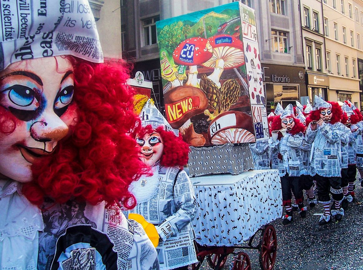 Basler Fasnacht - Three days of anarchy on the streets of Basel, Switzerland.