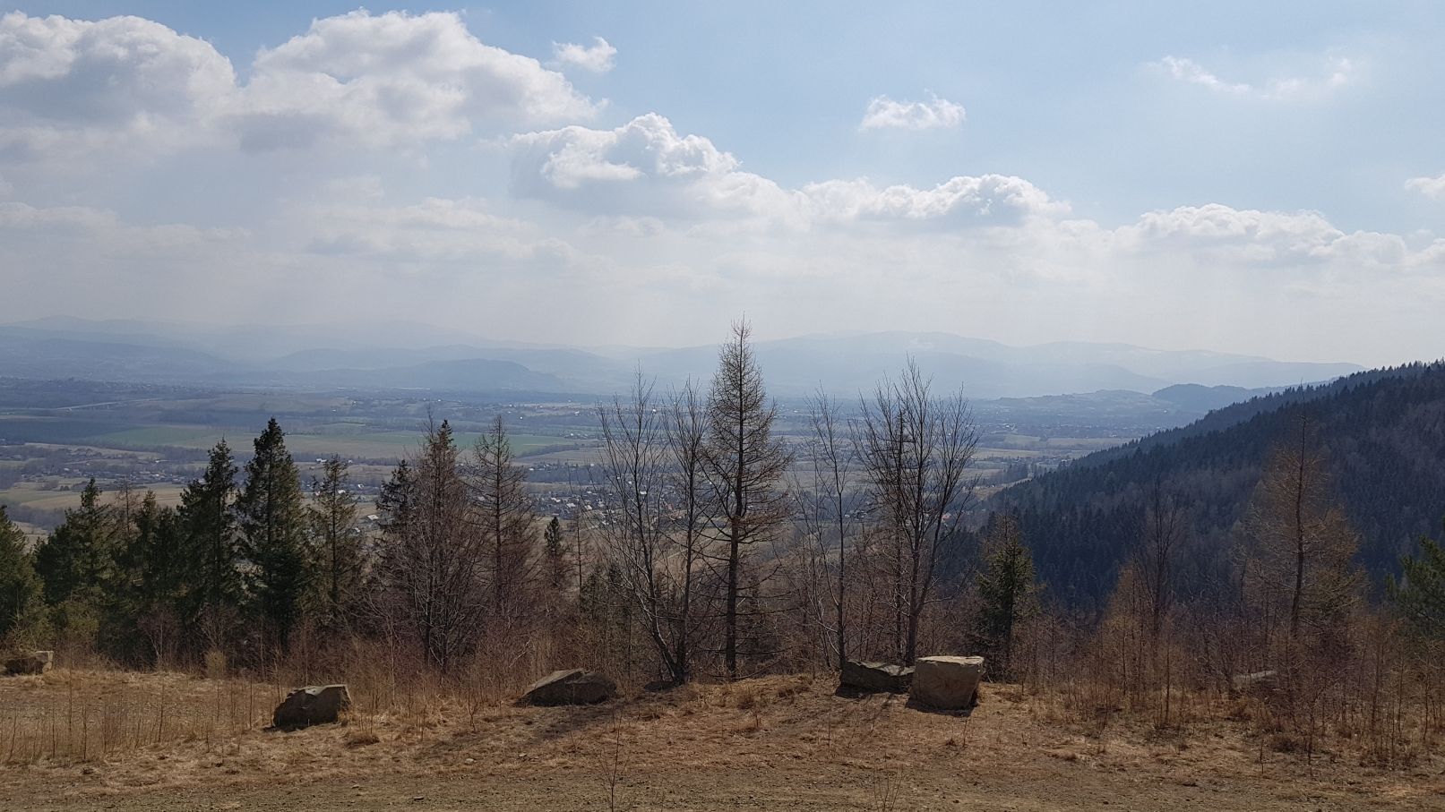 Quarry on the top of Skalite mountain.
