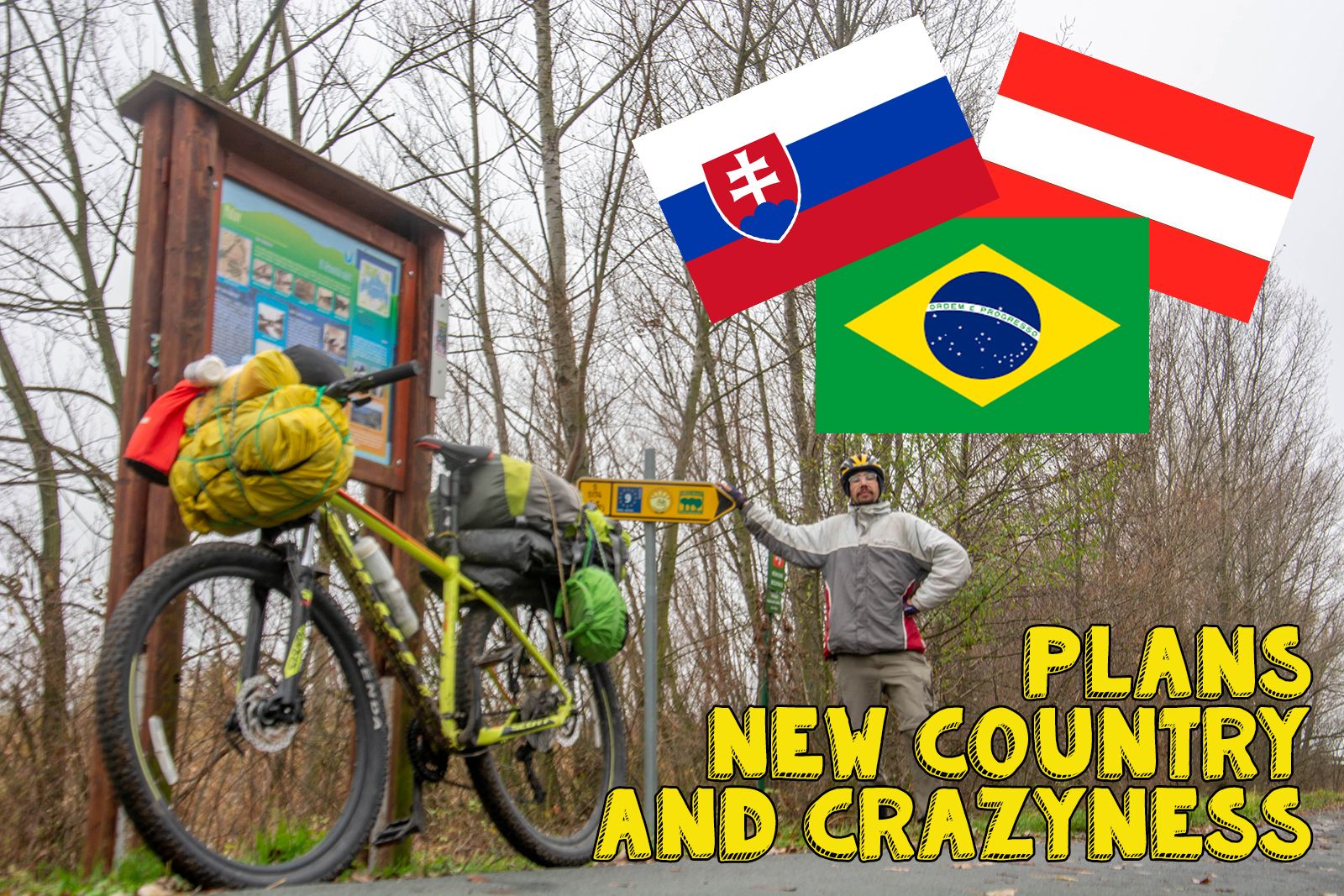 Quick Trip Update: Brno - Vienna - Bratislava: Under snow, rain and mud!
