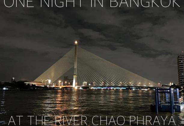 Night at the River - Another view from Bangkok