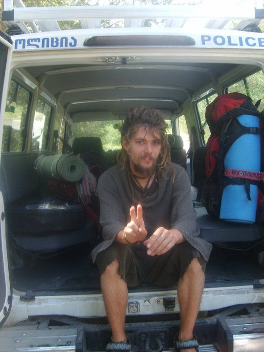 A Long Ride with Georgian Police - The story about the traveling band Caspian Caravan and the Journey Over Land to India Part 14