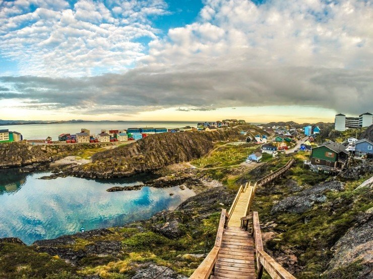 [Greenland Maniitsoq #13] The city recommended by locals as the most beautiful in Greenland.