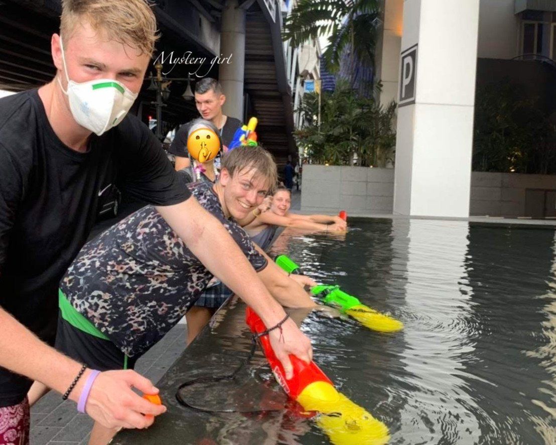 Happy Songkran 2019! The biggest water fight in the World - Bangkok, Thailand