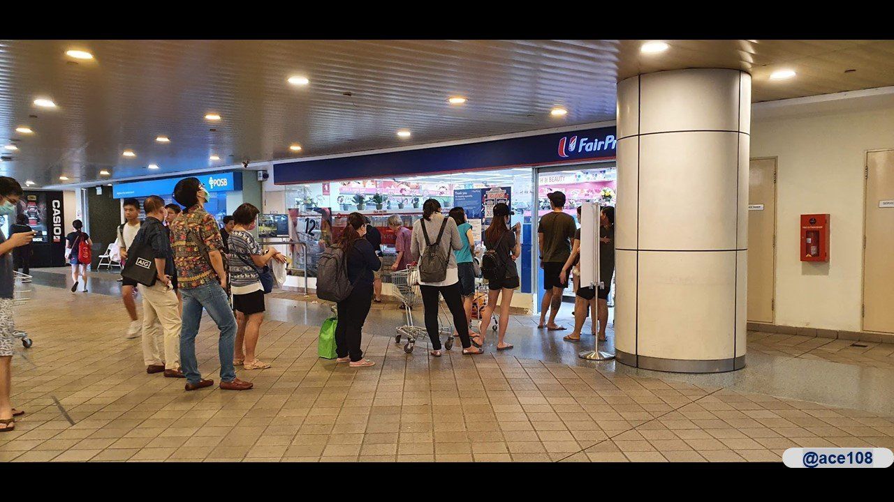 📷#MarketFriday The day Singapore announced business closure | 新加坡宣布停业的那天😎 😎 (by @ace108)