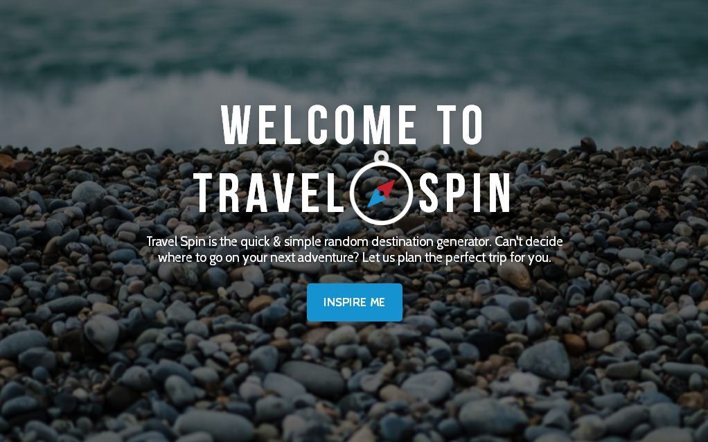 Travelspin - find best place for next vacation