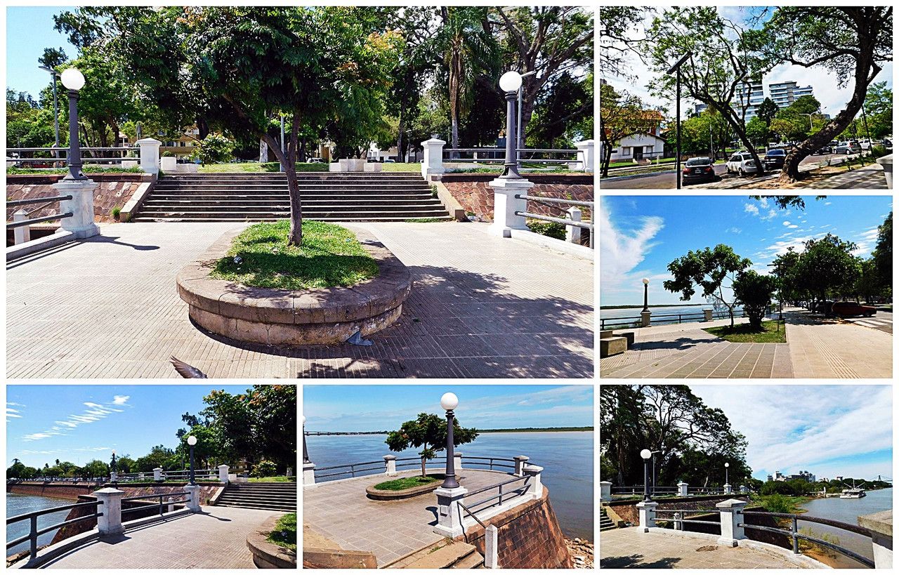 Visiting one of the seven points of the city of Corrientes (Esp/Eng).
