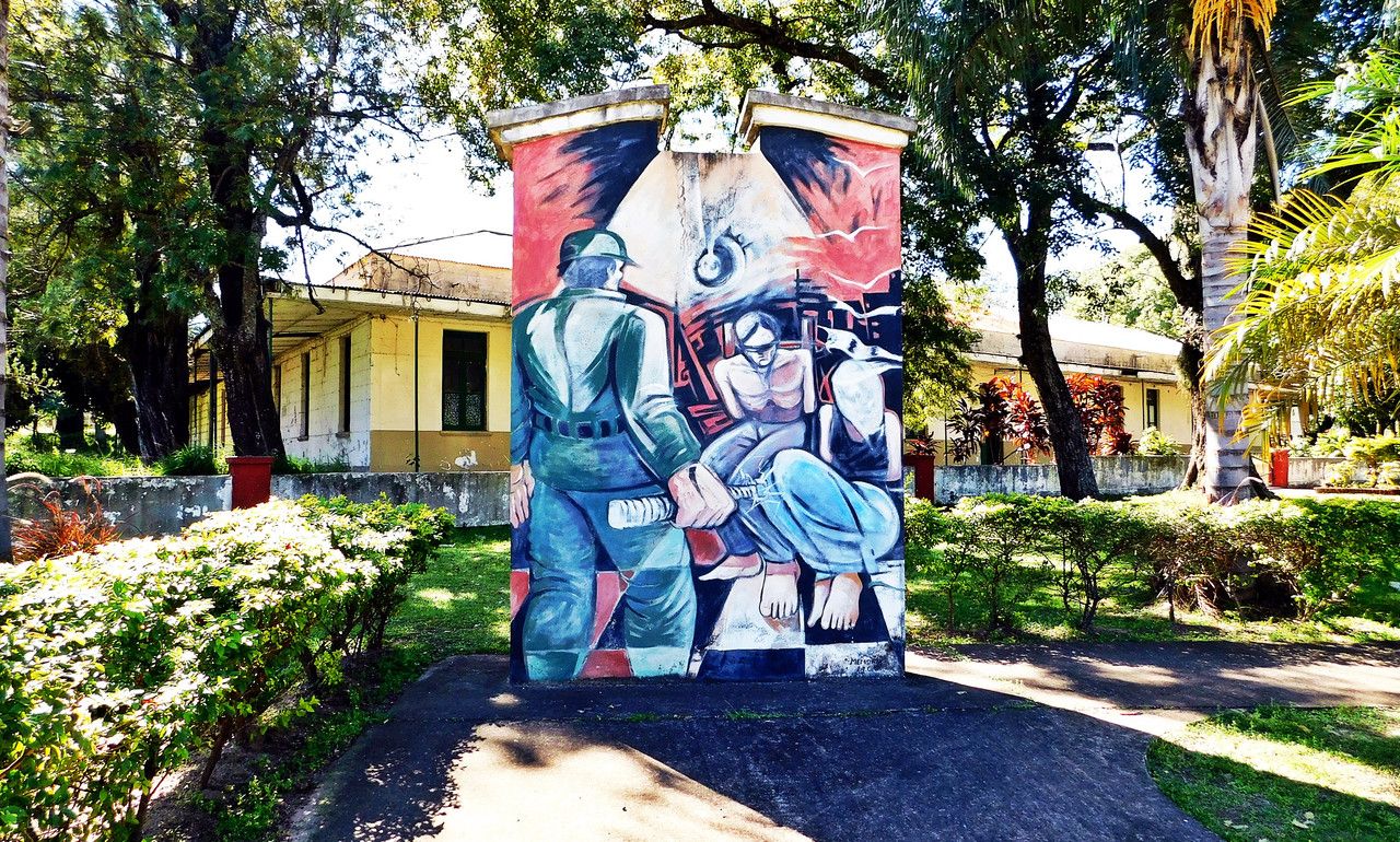 It was wonderful to discover this beautiful work during our walk.