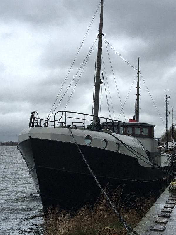 Mysterious Ship in Amsterdam