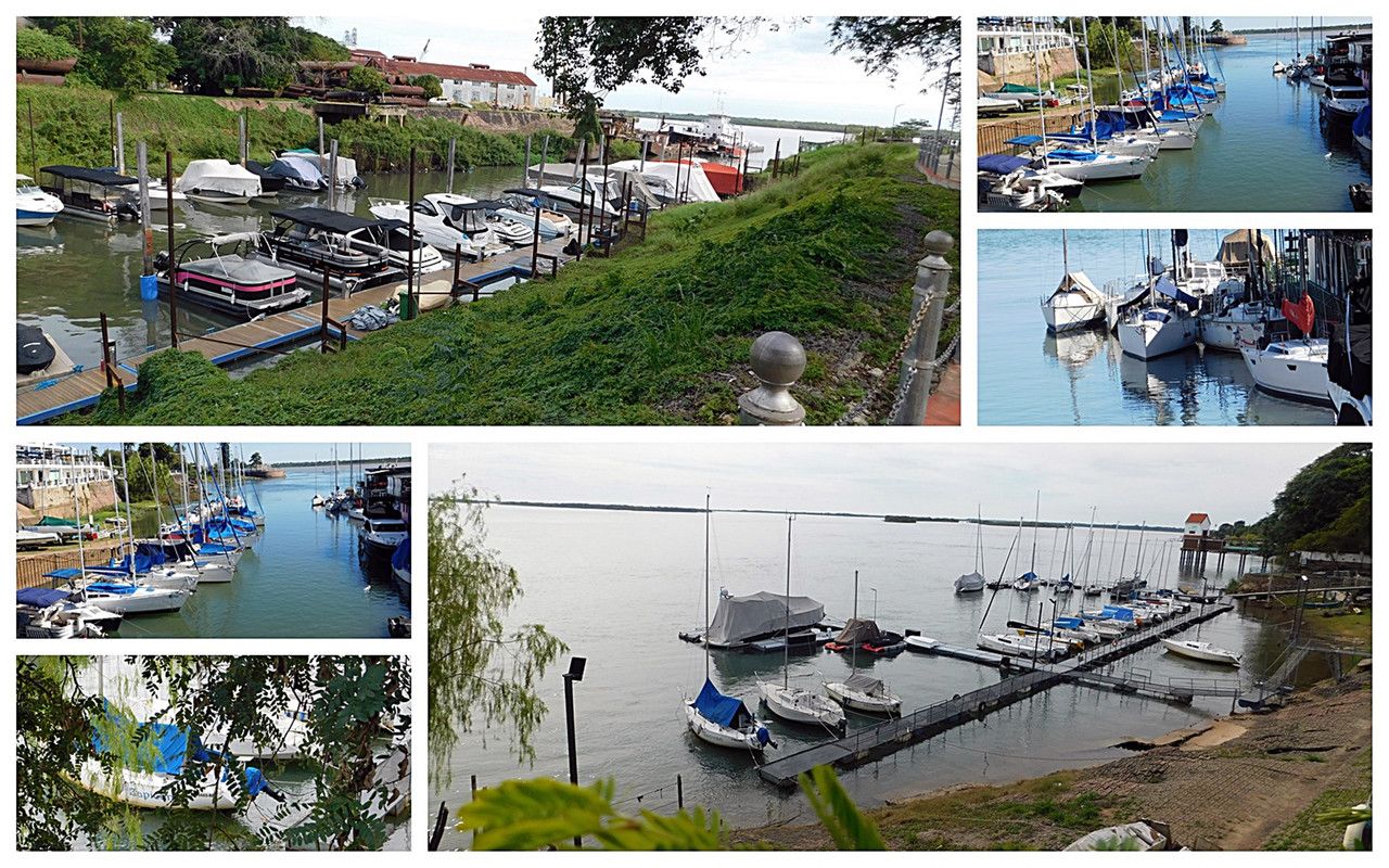 Visiting three marinas in the city (Esp/Eng).