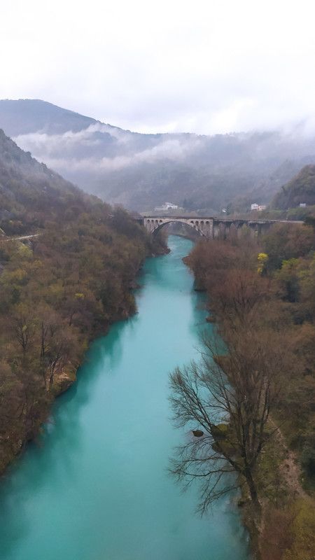The Solkan Bridge on the Isonzo River - Photo by Alex Joonto