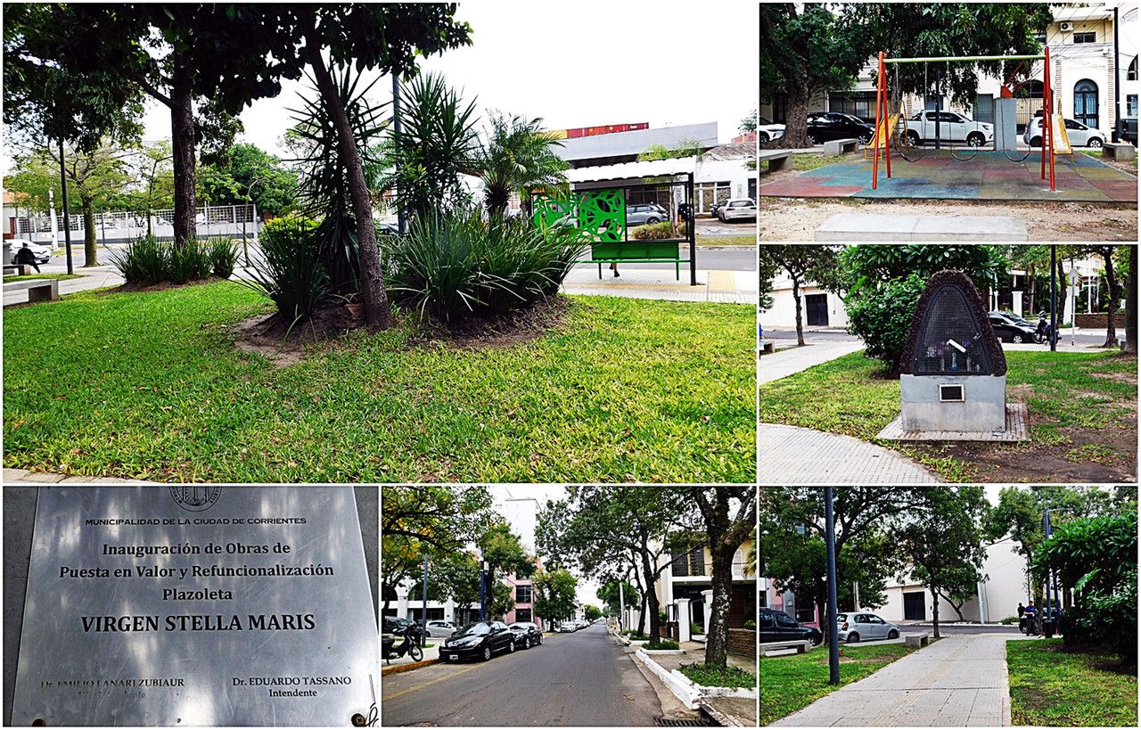 On this week's walk, we visited another beautiful little square (Es-Eng)