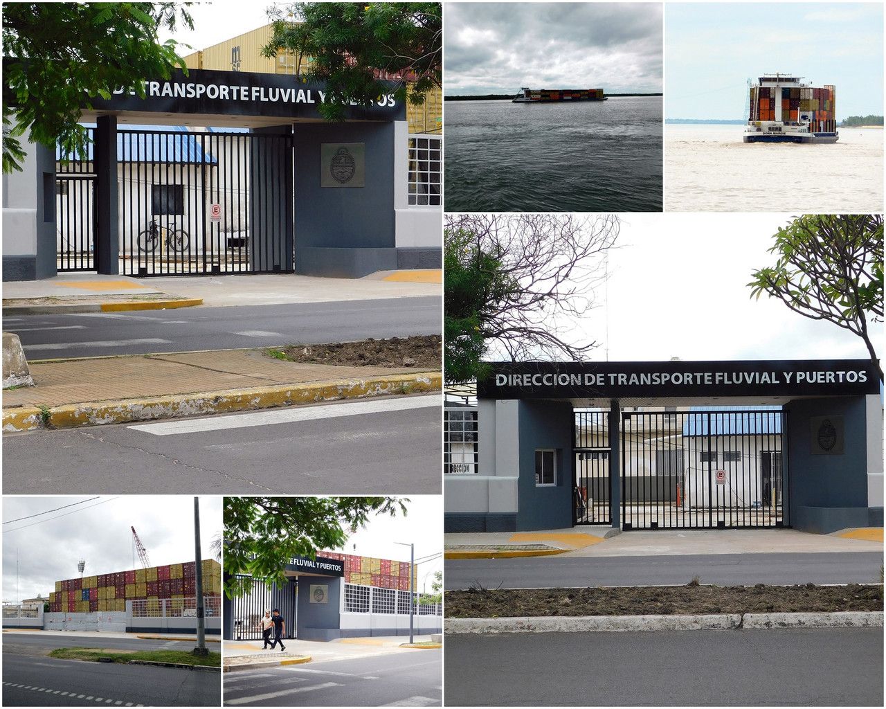 We were surprised to find ourselves walking around the port area again (Es-Eng)
