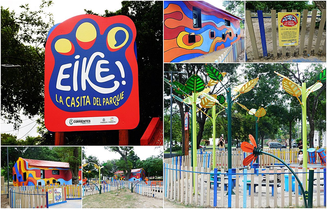 We walked through a charming place, where everything is magic and fun (Es-Eng)