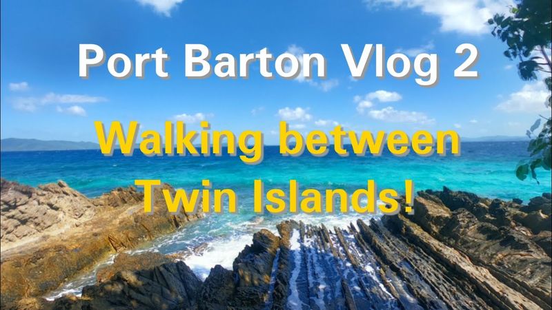 Port Barton Vlog 2: Literally Walking Between 2 Islands!