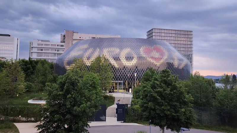 Eurovision 2025 Basel: Light Dome Show at the Novartis Pavillon