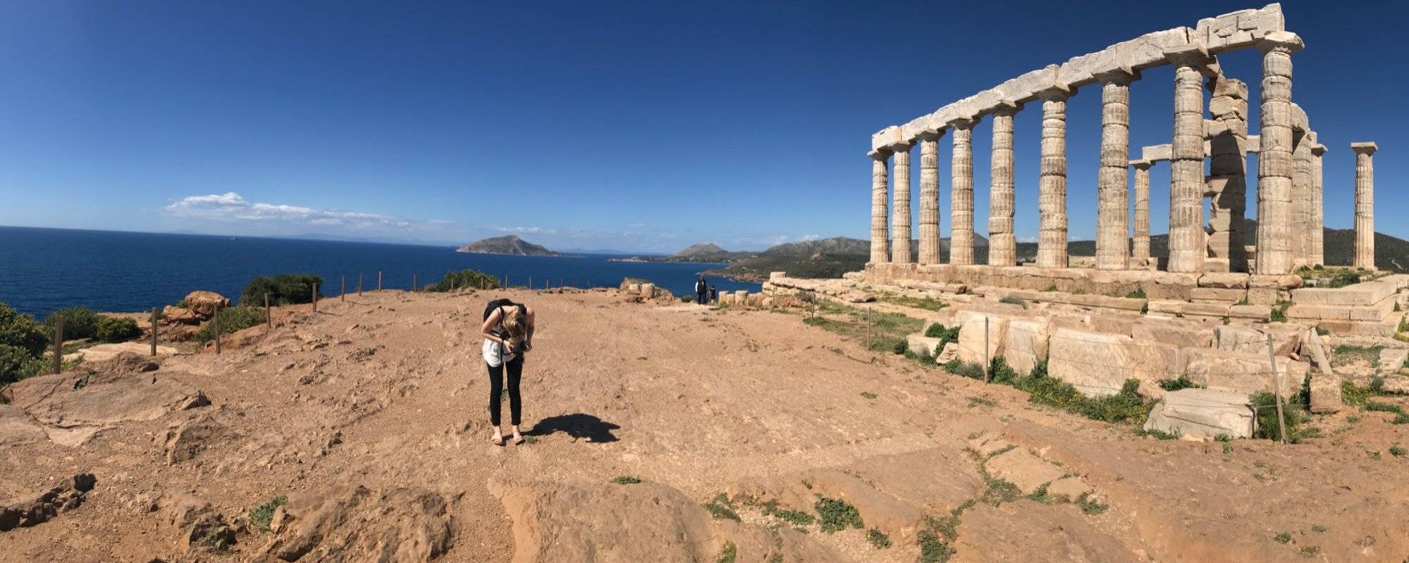Travels in Greece: Temple of Poseidon - Cape Sounion, Greece 