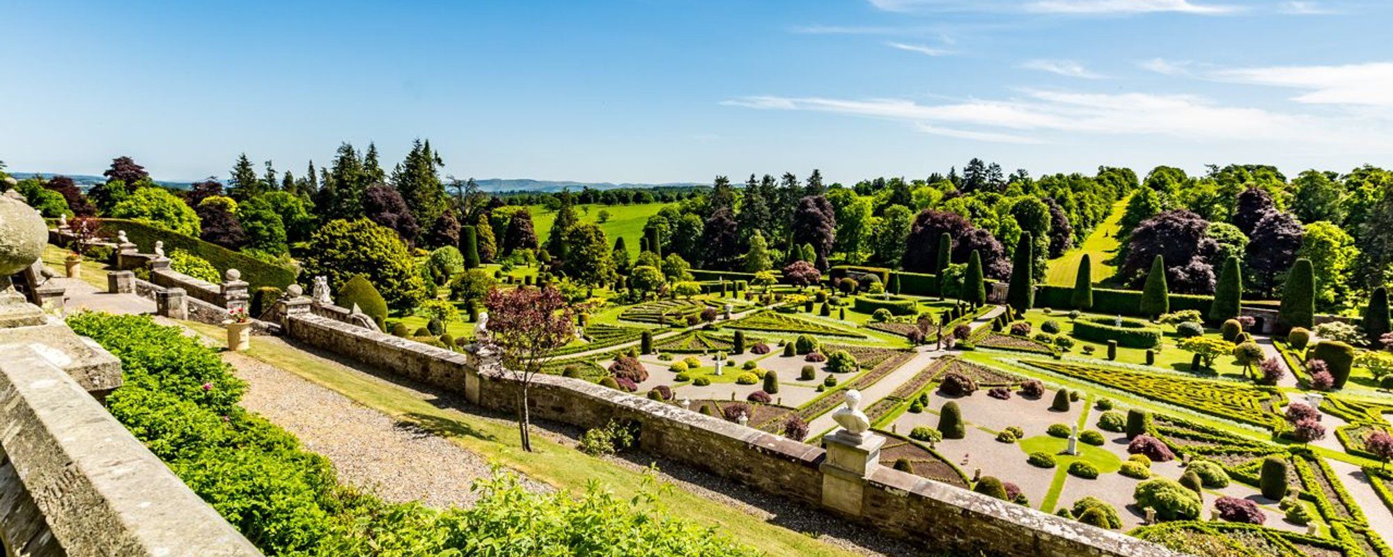 Drummond Gardens, Beauty in Beauty, Scotland